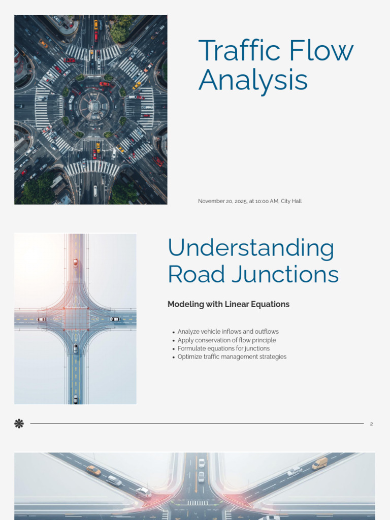 Presentation - Traffic Flow Analysis - 20251120 - 063325 - 0000 | PDF ...