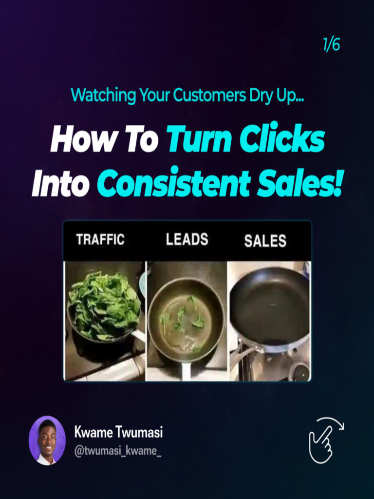 How To Turn Clicks Into Sales | PDF