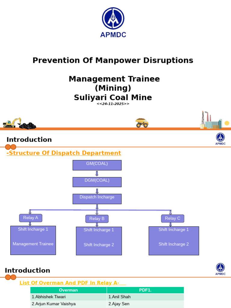 Manpower Disruption Prevention Strategies | PDF | Heavy Industry | Minerals