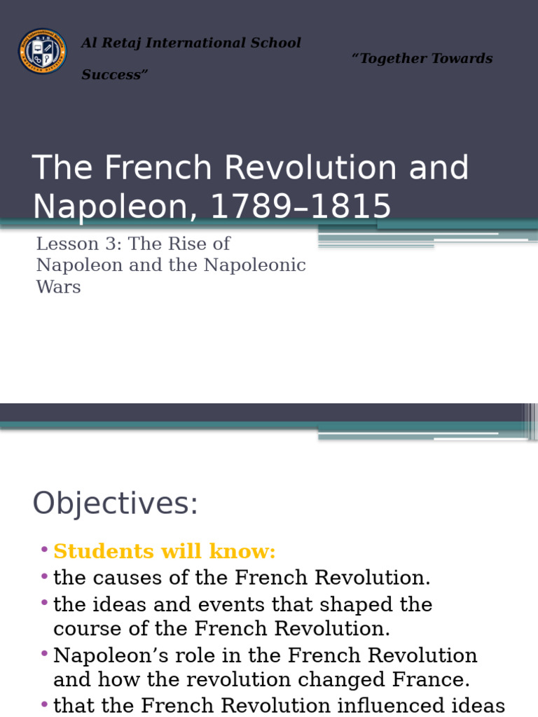 Napoleon's Rise and the Napoleonic Wars | PDF | Napoleon | First French ...