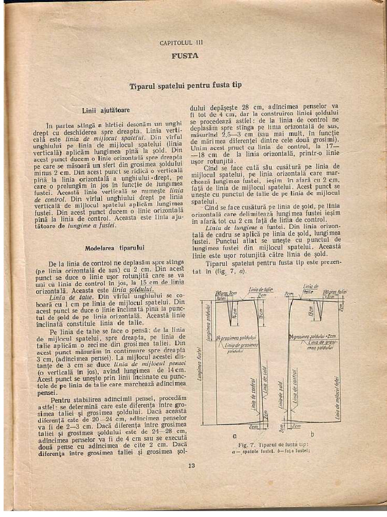 Manual Combinat de Croitorie | PDF