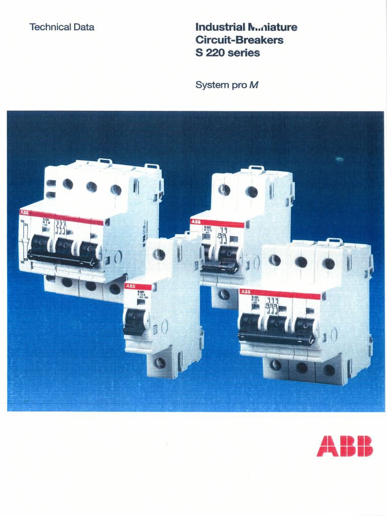 Abb Circuit Breaker | PDF