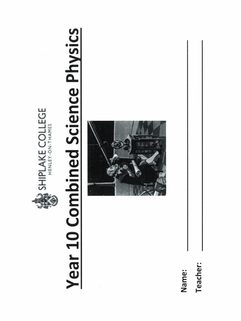 Booklet Year 10 Comb | PDF