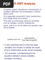 Chapter7 PER UNIT Analysis