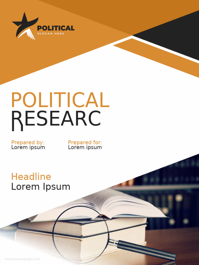 Political Research Paper Cover Page 2 | PDF