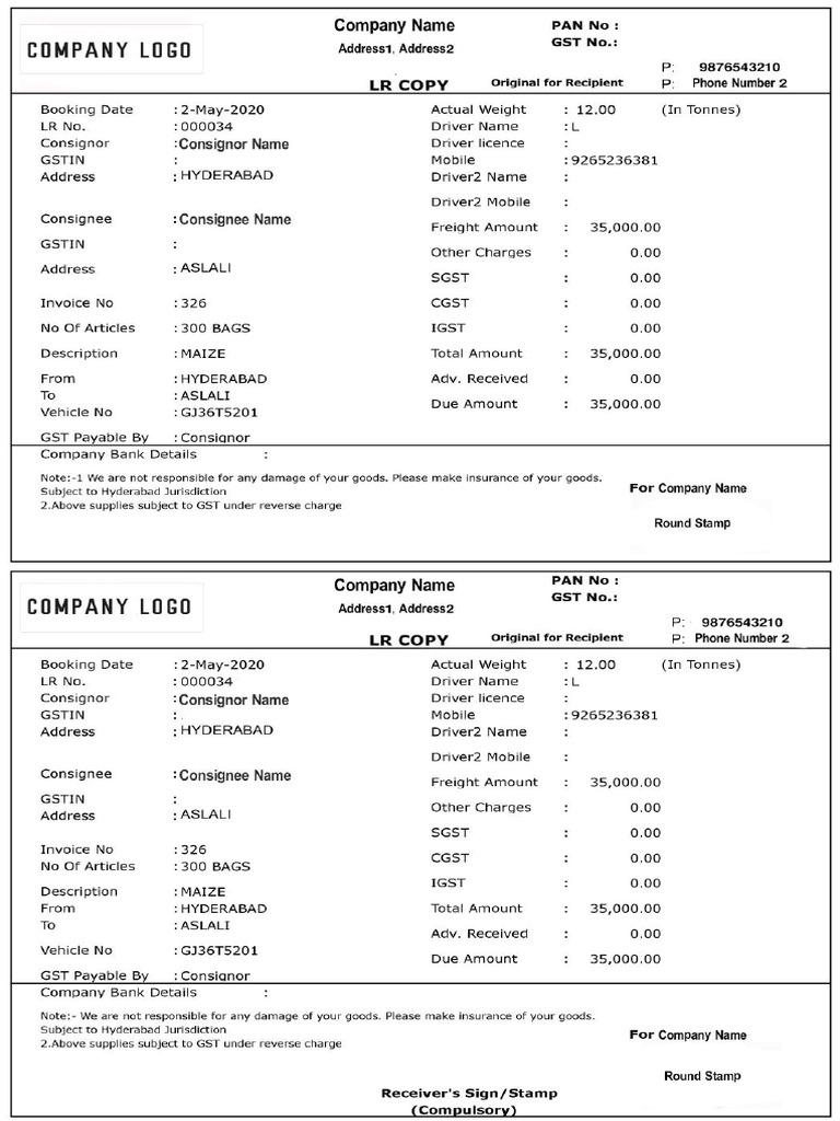 Full Truck LR | PDF