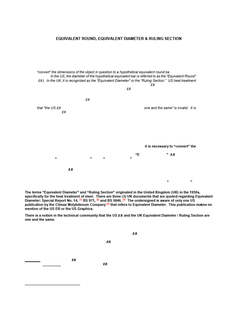 US vs UK Equivalent Round Analysis | PDF | Heat | Heat Treating