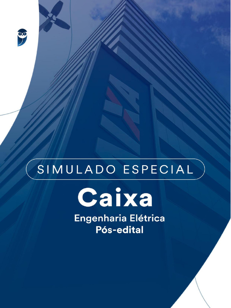 Simulado Caixa Engenharia Elétrica 2025 | PDF | Variação | Cheque (banco)
