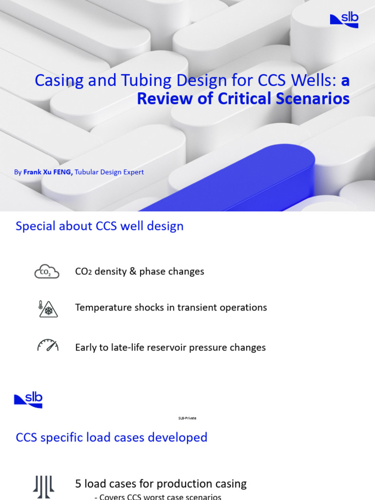 CCS Well Casing and Tubing Design Guide | PDF | Casing (Borehole ...