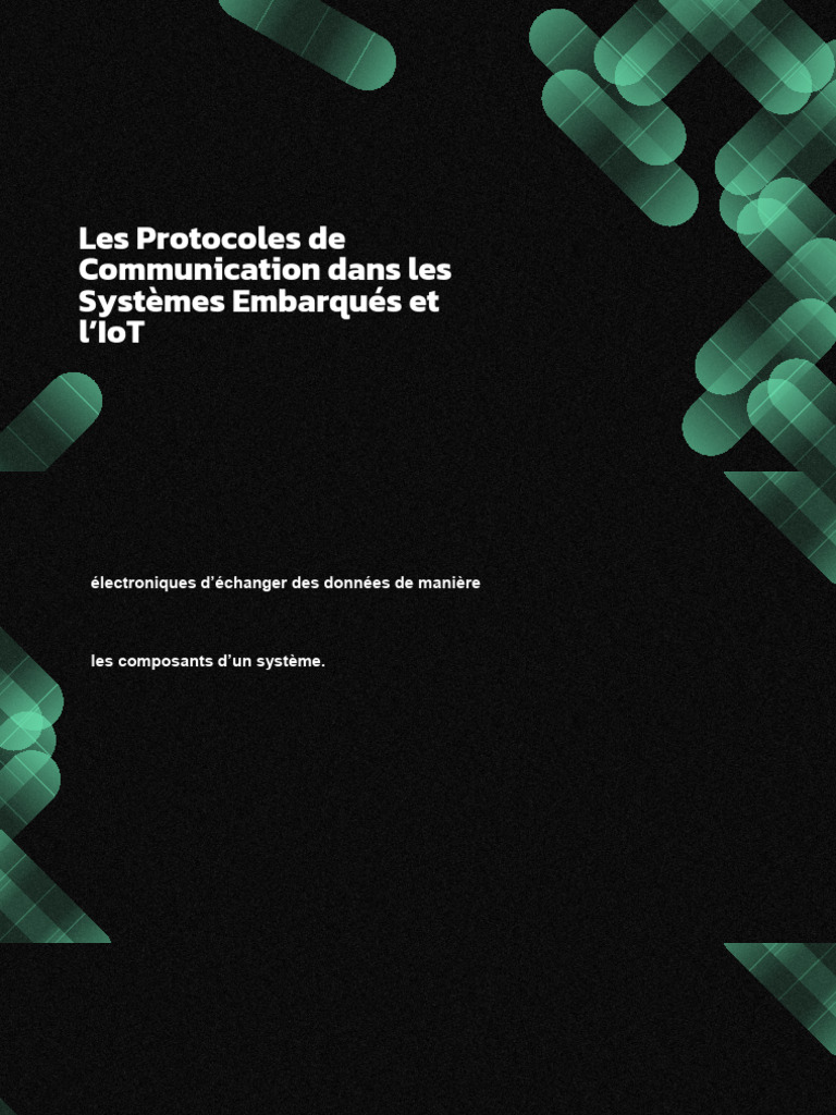 Protocoles de Communication IoT et Embarqués | PDF | USB | Ethernet