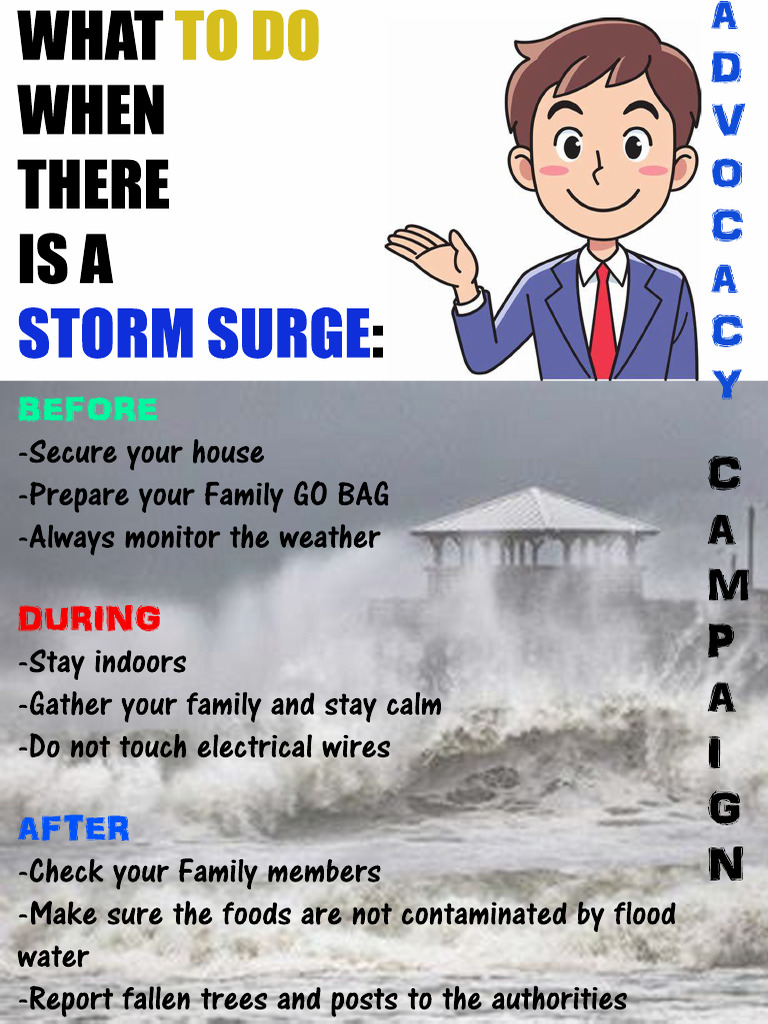 Storm Surge Safety Guide: Prepare & Respond | PDF