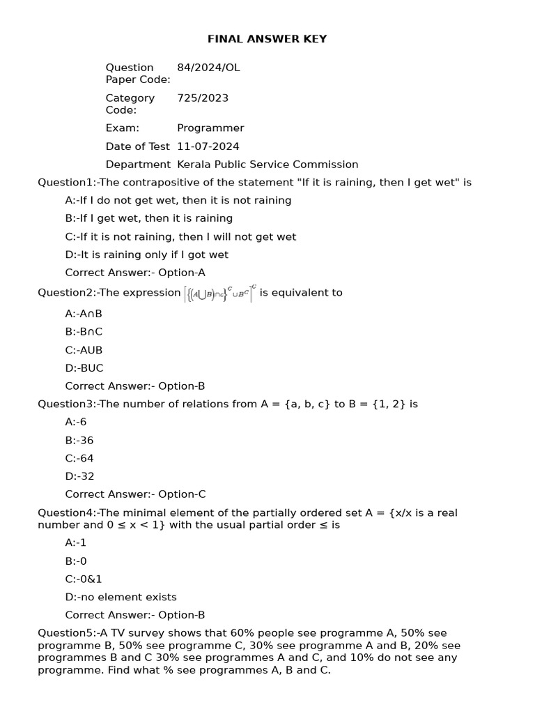 84 - 2024 Computer Programmer | PDF | Database Transaction ...