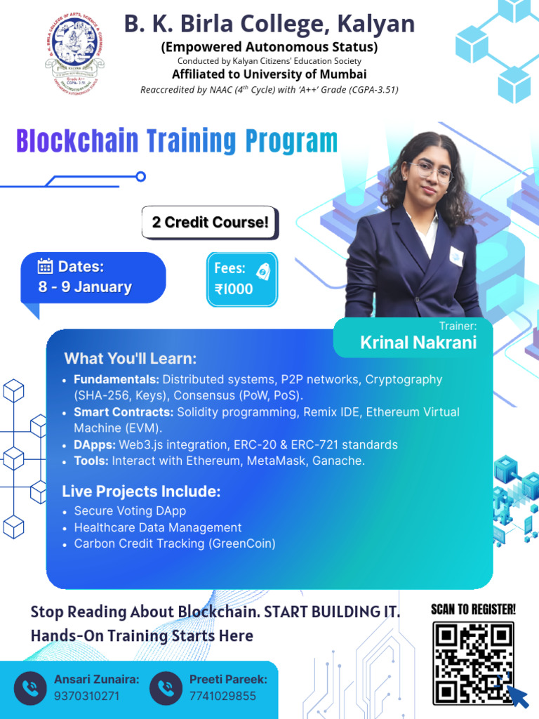 Blockchain Hands-On Training Course | PDF