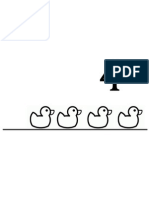 5 Little Ducklings - Play Dough Mat 4