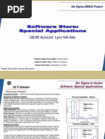 Software Store Cycle Time Six Sigma Case Study