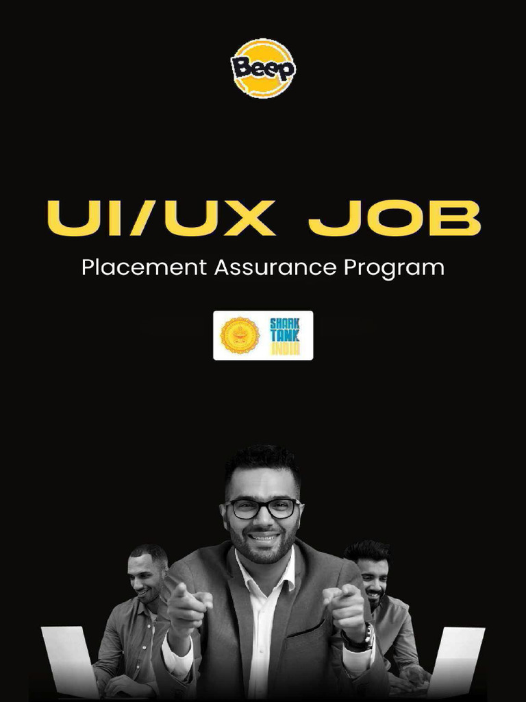 UI UX Brochure EventBeep | PDF