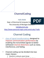 Channelcoding: Dept. of Electrical & Computer Engineering The University of Michigan-Dearborn