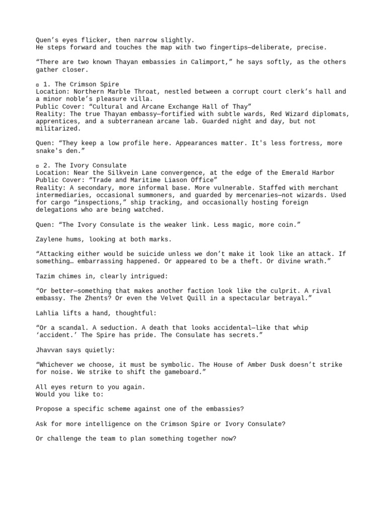 Attack On Ivory Consulate Plan | PDF