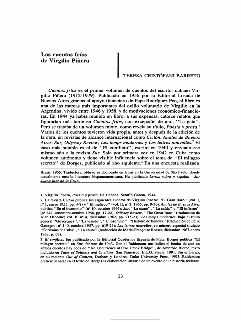 Unidad 7 - Cristofani | PDF