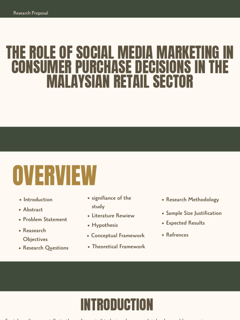 Social Media's Impact on Malaysian Retail | PDF | Social Media ...