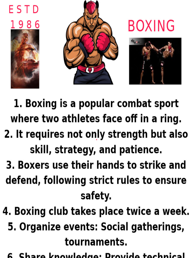 Overview of Boxing as a Sport | PDF