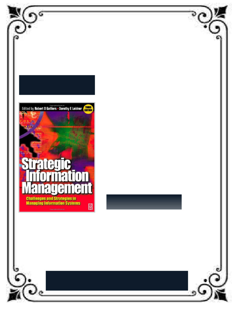 Strategic Information Management Challenges and Strategies in Managing ...