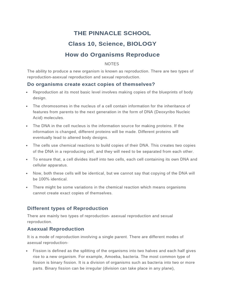 Understanding Organism Reproduction | PDF | Flowers | Reproductive System