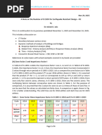 IS 1893 (Part 1): 2025 Earthquake Design Standards | PDF | Earthquake ...