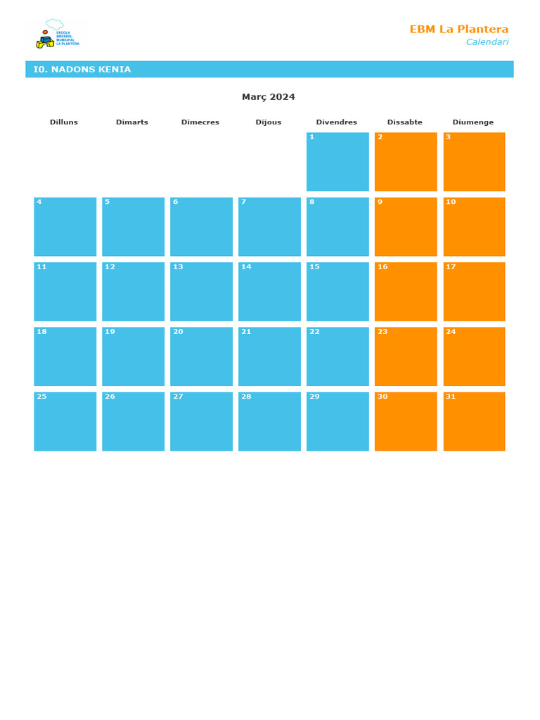 Calendari | PDF