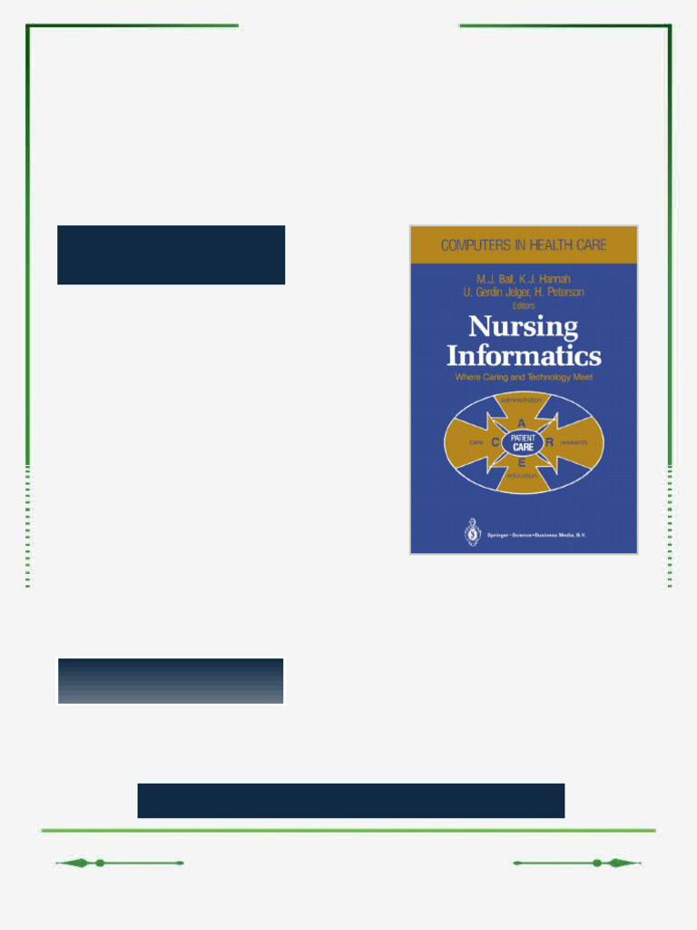 Computers in Health Care Nursing Informatics Where Caring And ...