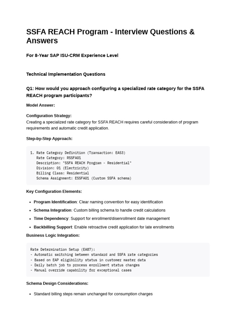 SSFA REACH Program Configuration Guide | PDF | Troubleshooting ...