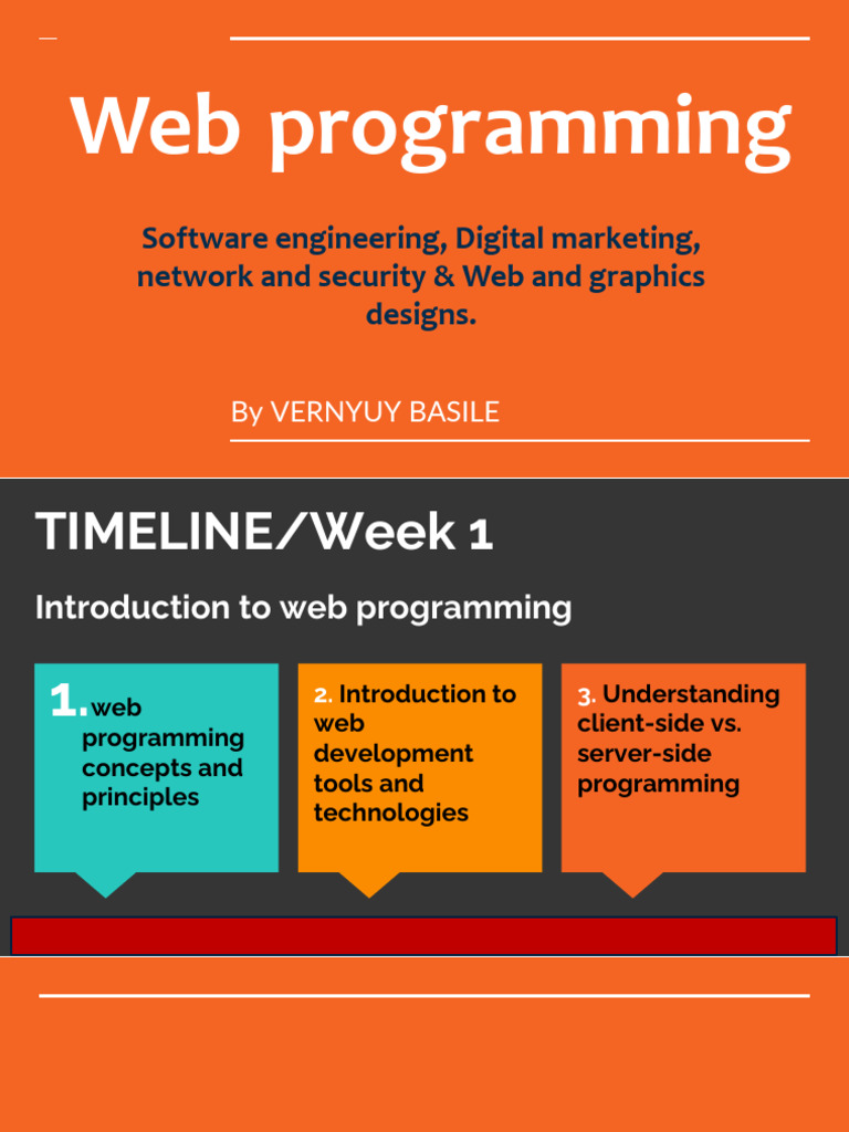 Web Programming Basics and Tools | PDF | Websites | World Wide Web