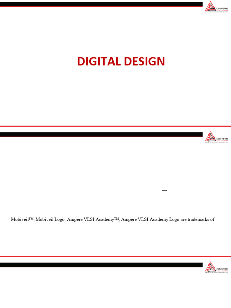 Digital Design Fundamentals and VLSI | PDF | Integrated Circuit | Logic ...