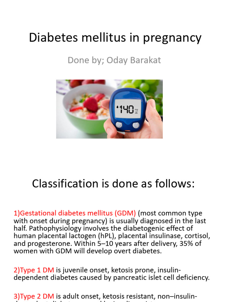 Diabetes Management in Pregnancy | PDF | Gestational Diabetes | Diabetes