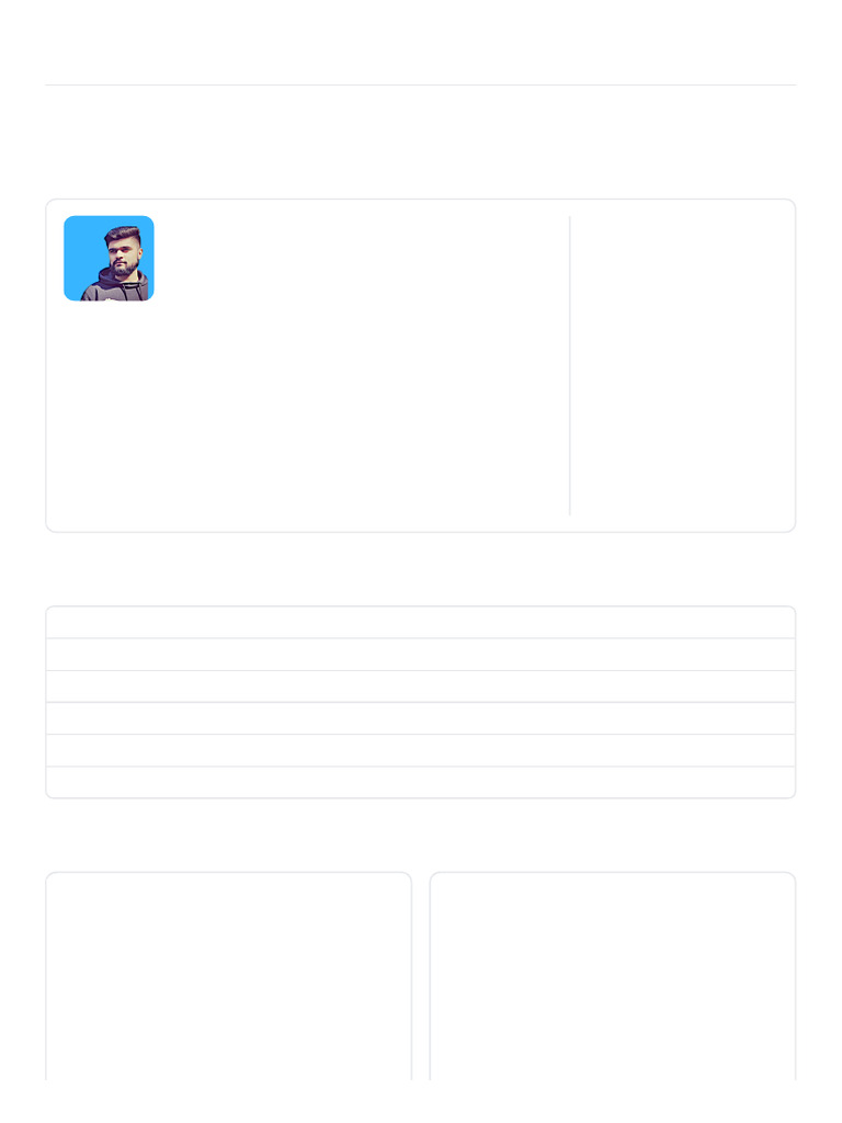 GitHub Profile Analysis for Manu Arora | PDF | World Wide Web ...