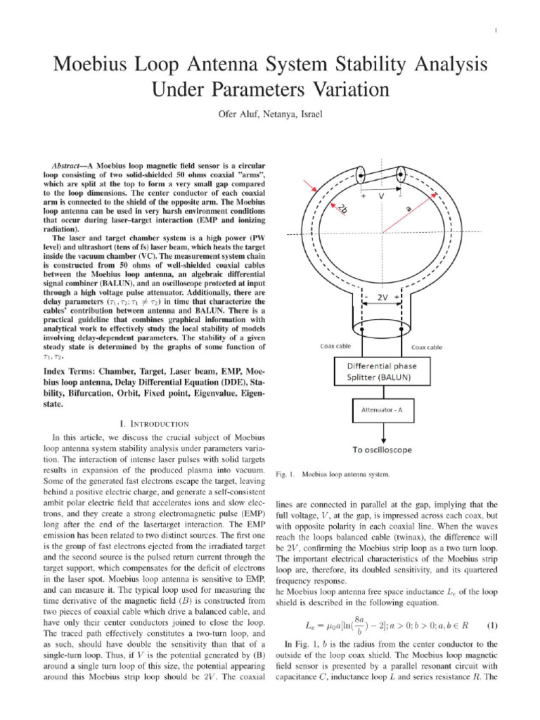 Aluf O Moebius Loop Antenna (Final2017) .Trusted | PDF