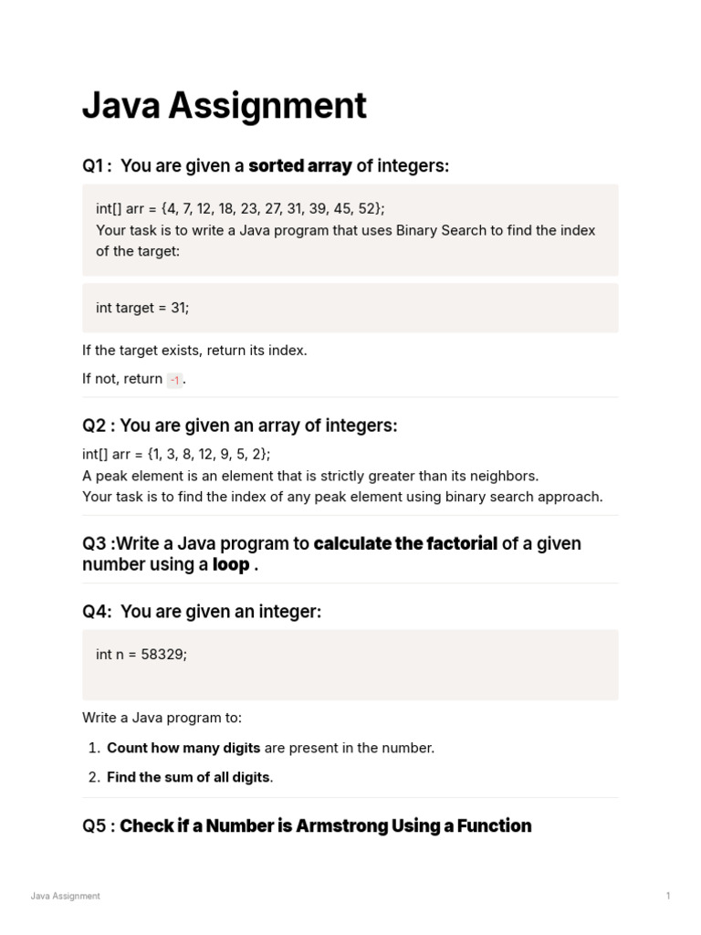f20d0643-ae20-44b1-91bb-a055f8242f52_Java_Assignment | PDF | Integer ...