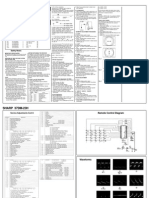 SHARP 37DM-23H: General Information