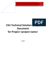 Technical Solution Design Template