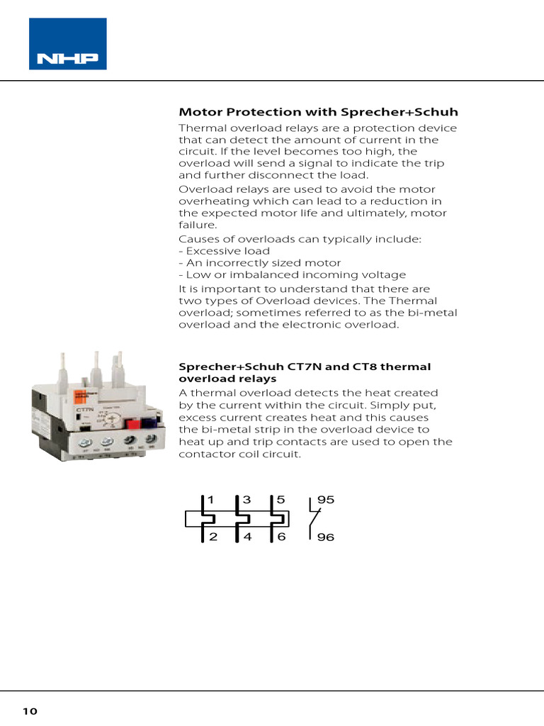 Motor Control Handbook 10 | PDF | Relay | Electric Motor