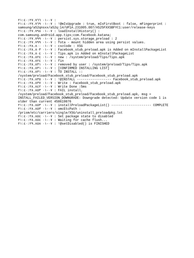 Preload Installer | PDF