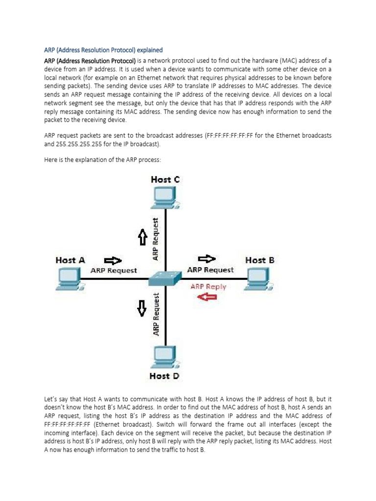 ARP & DHCP | PDF | Computer Network | Ip Address