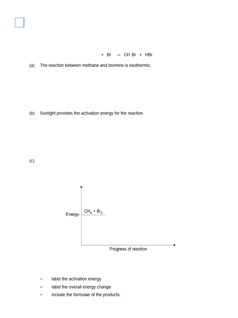 HL Energy Changes and Rates-1 | PDF | Methane | Chemical Reactions