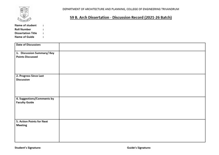 Discussion Record | PDF