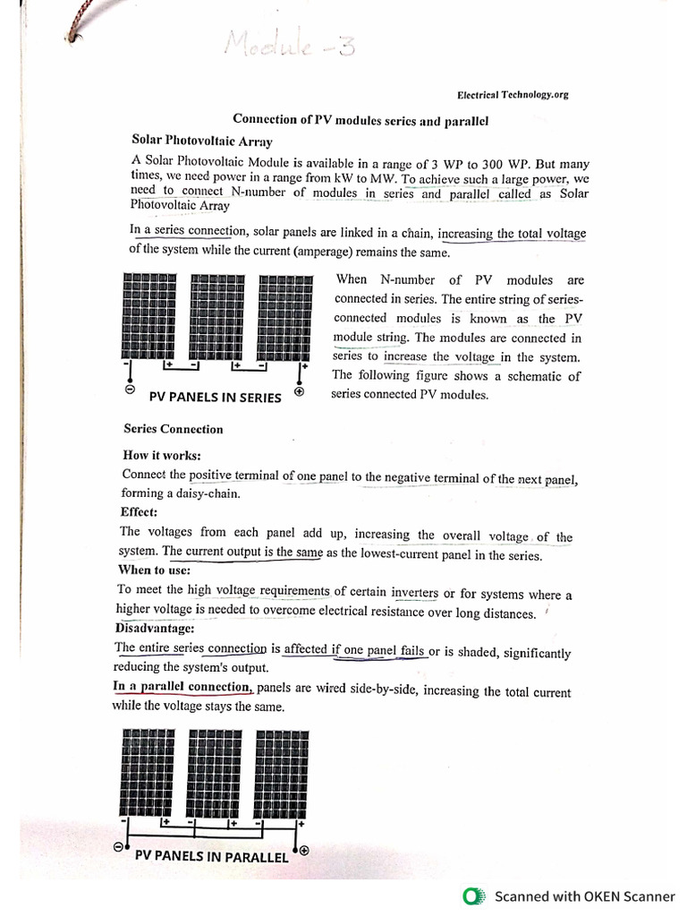 Solar PV System - 3 | PDF