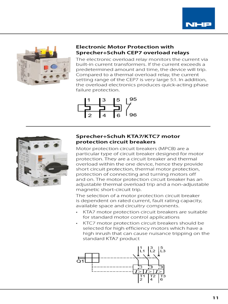 Motor Control Handbook 11 | PDF | Electric Motor | Relay