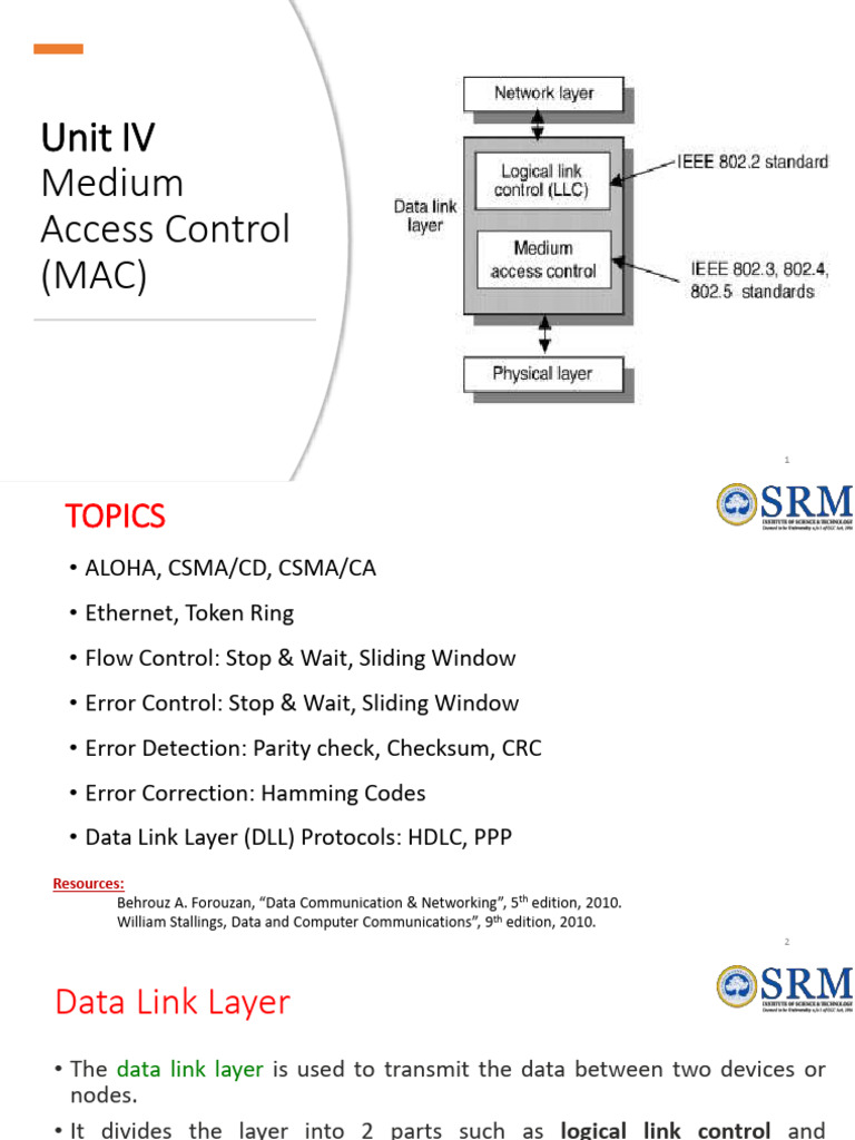 CN_Unit 4_135 | PDF | Error Detection And Correction | Transmission ...