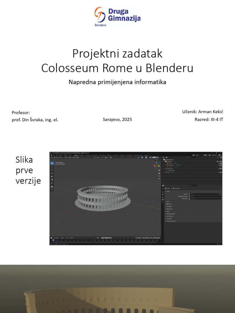 Colosseum Rome Prezentacija | PDF