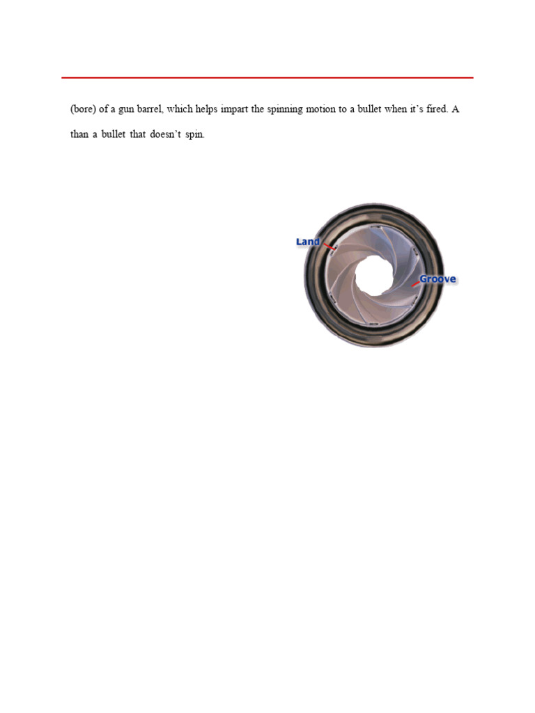 Understanding Rifling in Firearms | PDF | Gun Barrel | Bullet