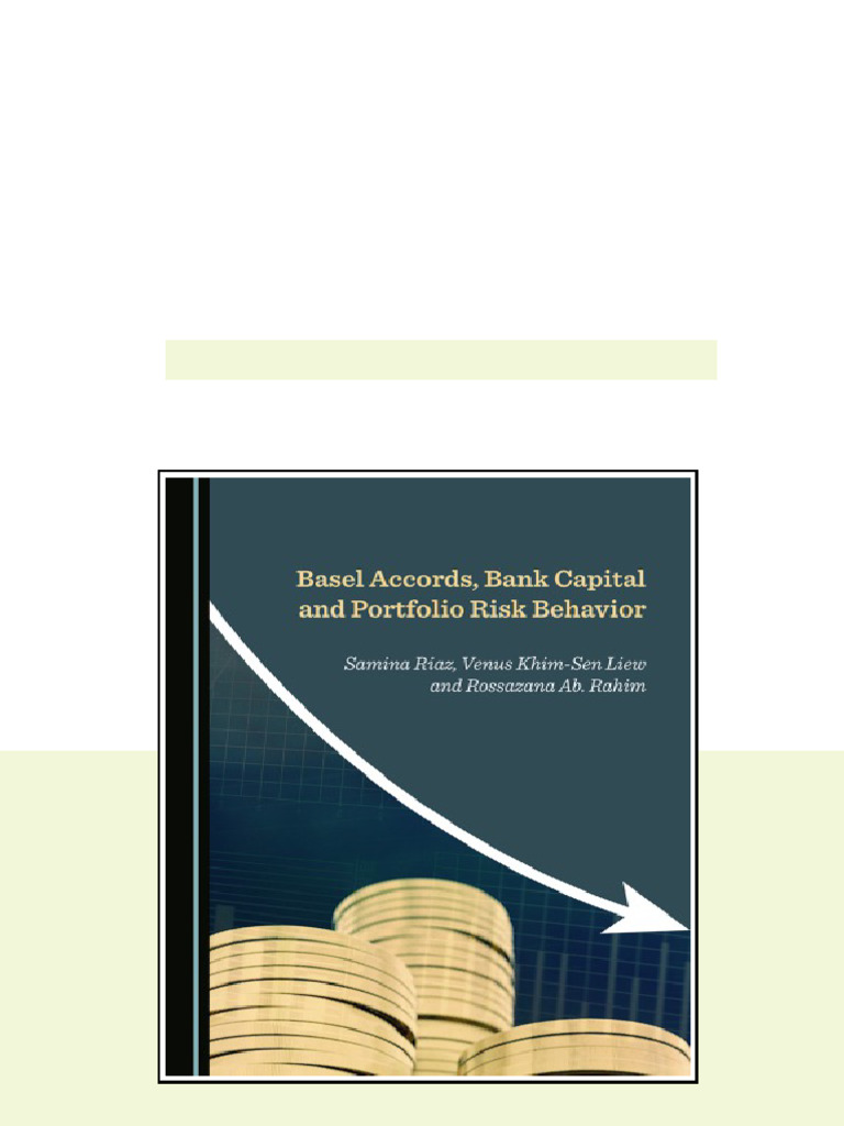 Basel Accords Bank Capital And Portfolio Risk Behavior 1st Edition ...